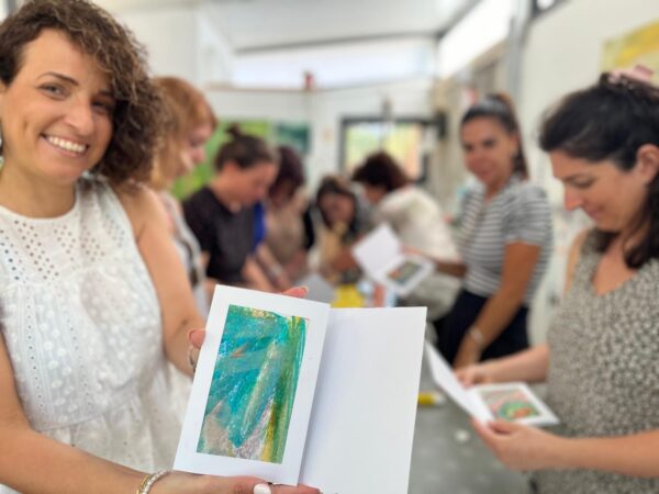 ⁦סדנאות ציור לכל המשפחה בסטודיו לציור חופשי בבנימינה⁩ – תמונה ⁦10⁩