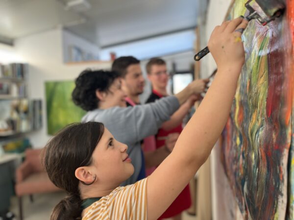 ⁦סדנאות ציור לכל המשפחה בסטודיו לציור חופשי בבנימינה⁩ – תמונה ⁦14⁩
