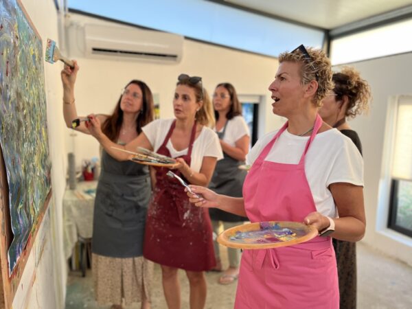 ⁦סדנאות ציור לכל המשפחה בסטודיו לציור חופשי בבנימינה⁩ – תמונה ⁦6⁩